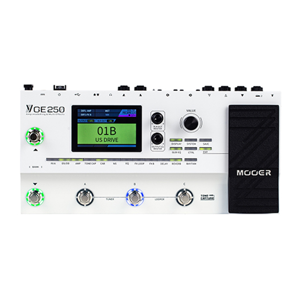 Mooer MOOER 前級模擬 綜合效果器 GE250 — 三峽效果器｜YA! 玩音樂