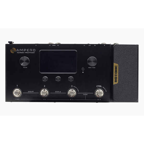 Hotone Hotone 綜合效果器 Ampero 黑色 粉紅色 第 2 張圖片｜三峽烏克麗麗