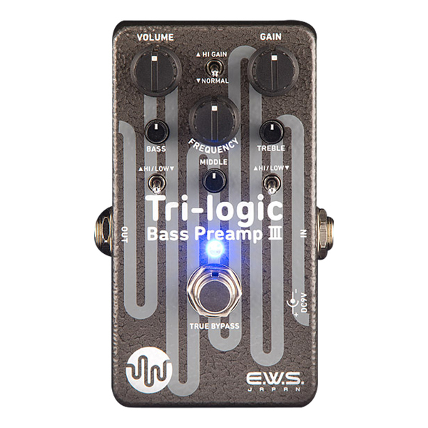 Tri-logic Bass Preamp 2｜E.W.S. Xotic Tri logic Bass Preamp初期型