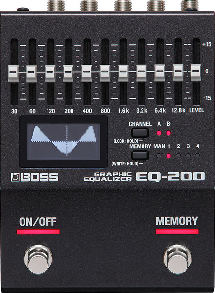 BOSS BOSS EQ-200 EQ 等化器 效果器 — 三峽效果器｜YA! 玩音樂