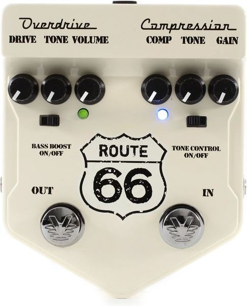 Visual Sound Visual Sound Route 66 Overdrive / Compression效果器 — 三峽吉他 / Bass｜YA! 玩音樂