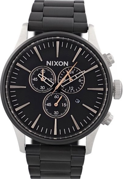 萬年鐘錶 - NIXON 尼克森  SENTRY SS  三眼計時衝浪錶   A386-2541  錶徑42MM