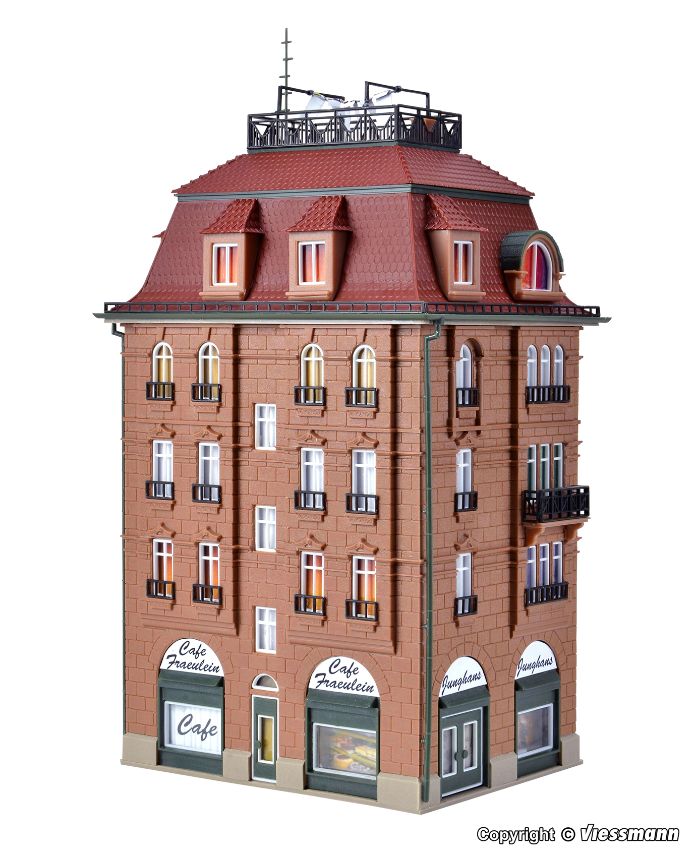 Vollmer 43770 HO scale, Romantic cafe
