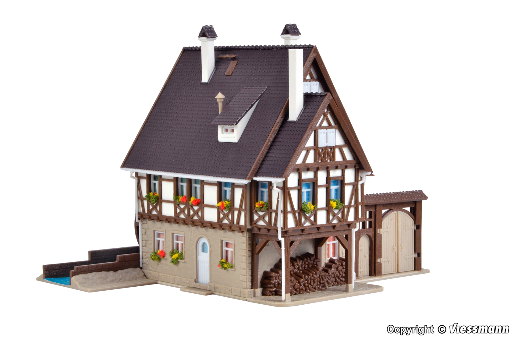 Vollmer 47750 N scale Grain mill