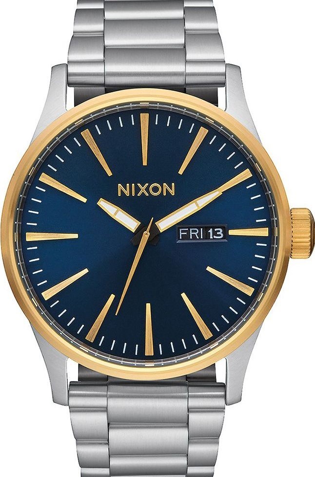 萬年鐘錶 - NIXON 尼克森  SENTRY SS  簡約系列衝浪男錶  A356-1922  錶徑 42 MM