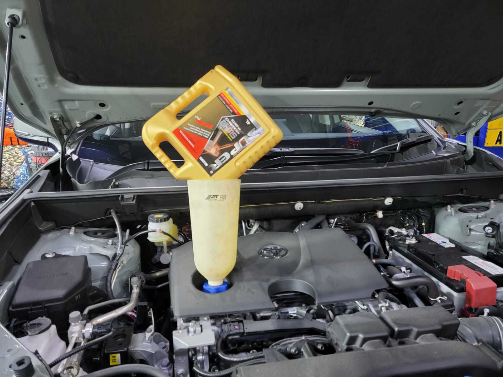 Toyota 豐田 RAV4 super nano 引擎修復 換油套餐 火炭 浚車汽車 super ester plus 5w40 引擎偈油 偈油 換油 motor oil