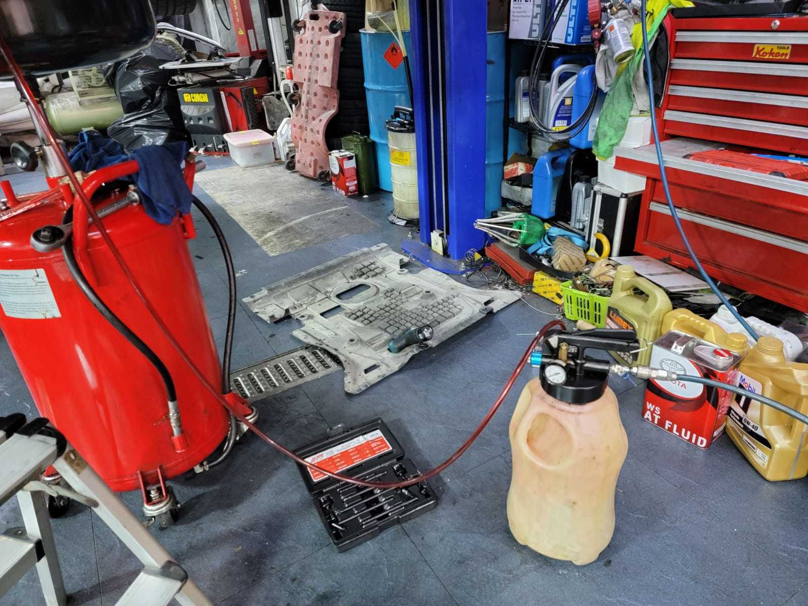 mercedes-benz ml350 service package 引擎修復 換波箱油 super nano