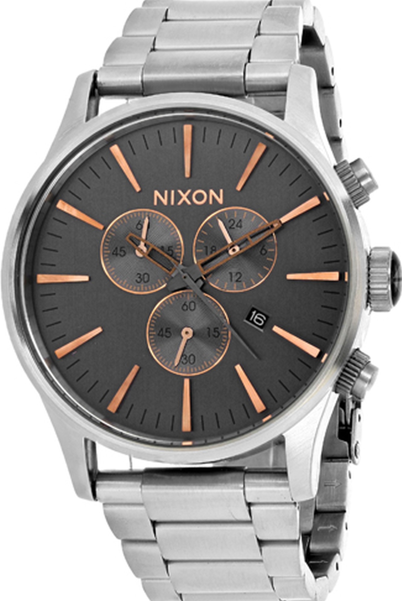 萬年鐘錶 - NIXON 尼克森  SENTRY SS  三眼計時衝浪錶  A386-2064   錶徑42MM