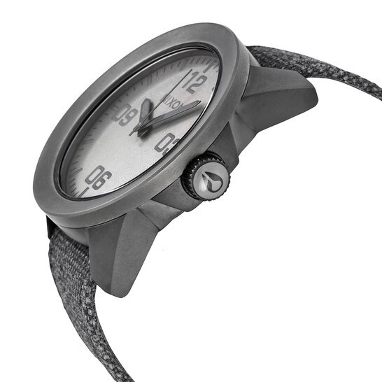 萬年鐘錶 - NIXON 尼克森 CORPORAL SS  時尚簡約款男錶   A243-1062 錶徑48MM