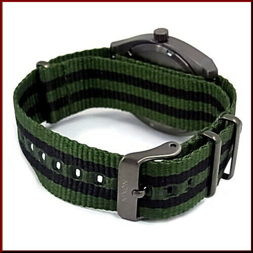 萬年鐘錶 - NIXON 尼克森  衝浪錶  Time Teller  極簡帆布錶帶休閒錶 A045-1151  錶徑37MM