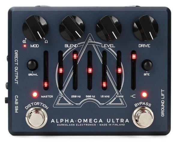 Darkglass Alpha Omega Ultra Bass前級破音效果器