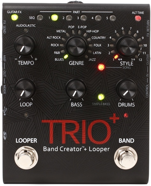 DigiTech Trio+ 自動伴奏Loop 效果器