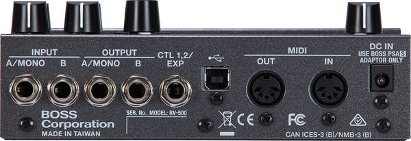 BOSS BOSS RV-500 Reverb 殘響效果器 第 3 張圖片｜三峽鍵盤 / 鋼琴