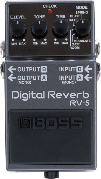 BOSS BOSS RV-5 Digital Reverb 數位 殘響效果器 — 三峽效果器｜YA! 玩音樂