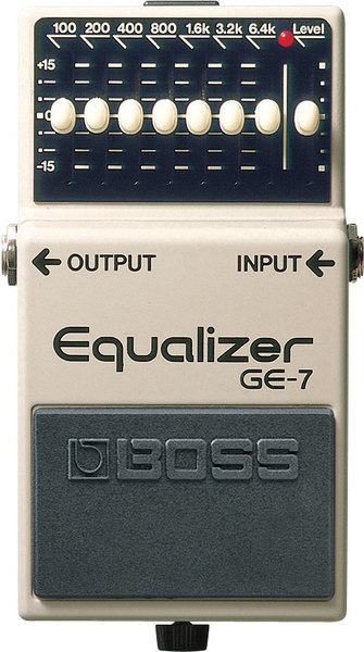 BOSS GE-7 イコライザー　台湾製 BOSS GE-7 Equalizer ACA仕様(GE7 MADE IN TAIWAN ボス