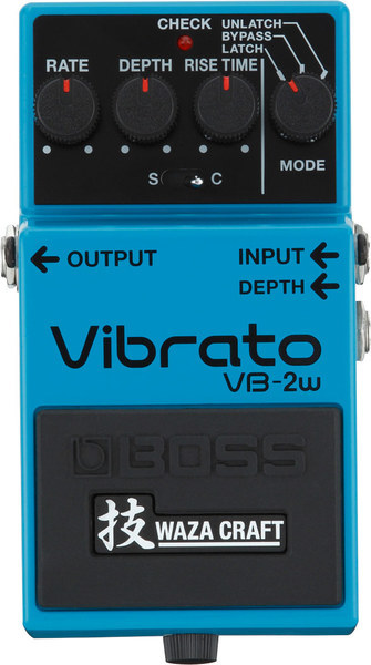 BOSS BOSS VB-2W Vibrato WAZA Craft 顫音 效果器 — 三峽吉他 / Bass｜YA! 玩音樂