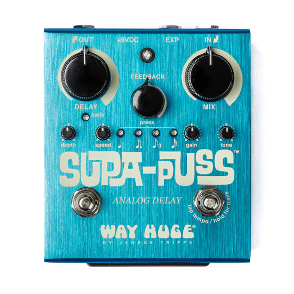 Way Huge Way Huge WHE707 Supa Puss 延遲效果器 — 三峽效果器｜YA! 玩音樂