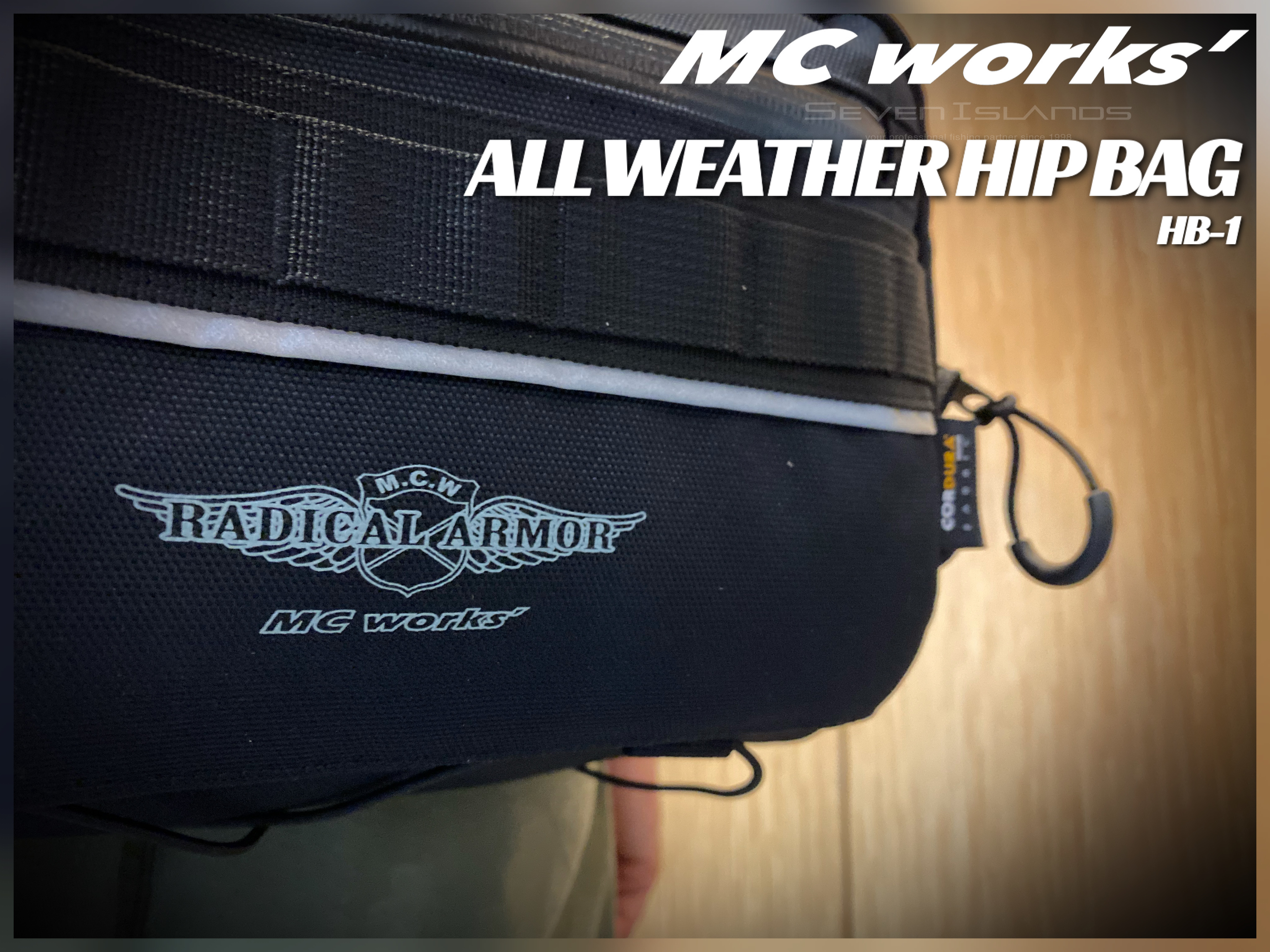 MC WORKS' ALL WEATHER HIP BAG HB-1