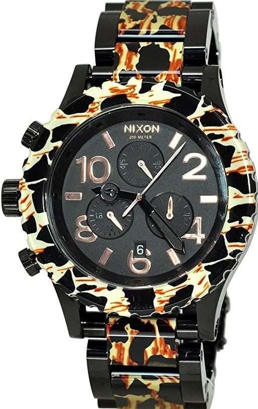 萬年鐘錶 - NIXON 尼克森 THE 42-20  CHRONO系列  三眼計時腕錶  A037-1153   錶徑42MM