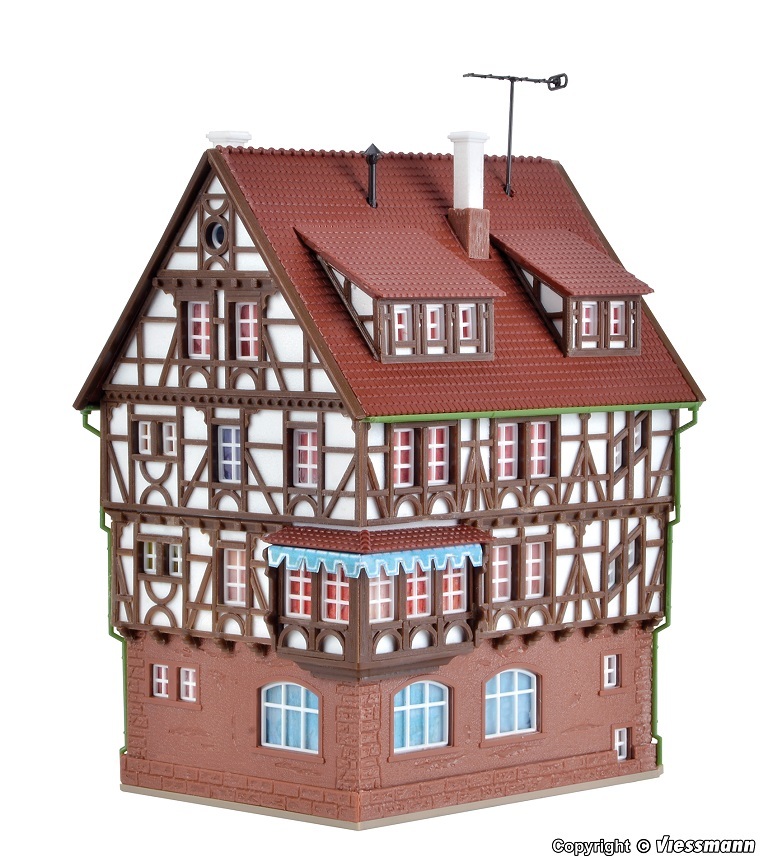 Vollmer 47756 N規 Half-timbered house 半木結構的房子