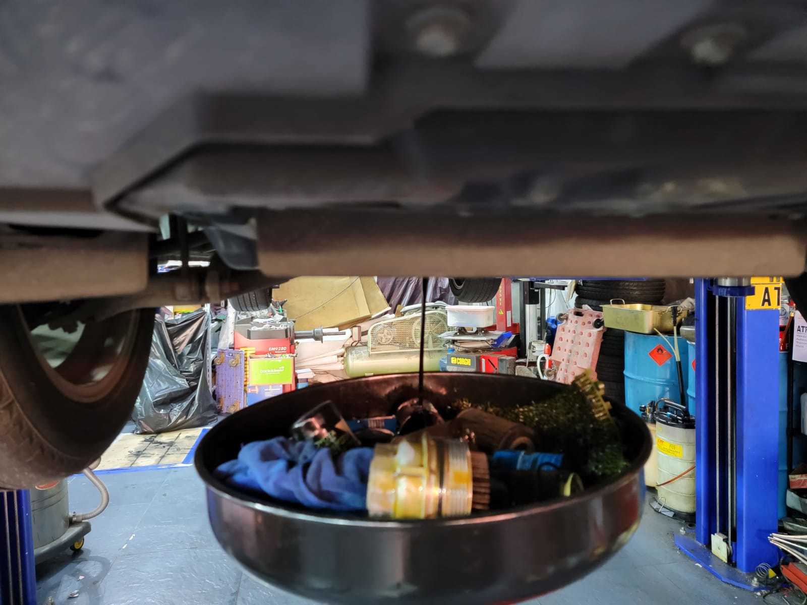 豐田 toyota vellfire 換油 5w40 偈油 汽車保養 super Nano 火炭 換油