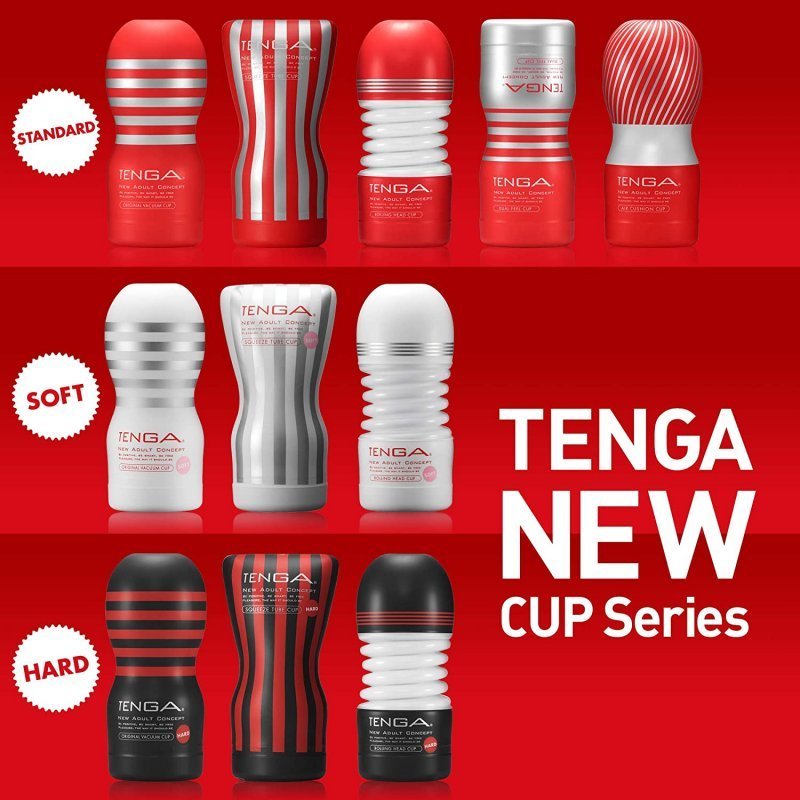 第二代 TENGA SQUEEZE TUBE CUP 自力感受型飛機杯 柔軟型