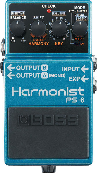 BOSS BOSS PS-6 Harmonist 效果器 — 三峽效果器｜YA! 玩音樂
