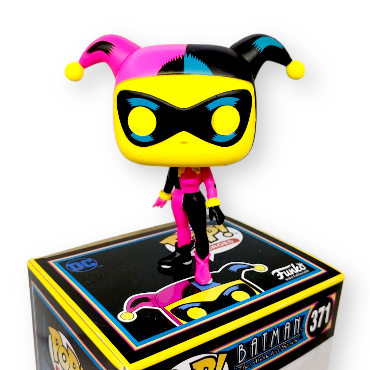 FUNKO POP<蝙蝠俠>小丑女(Blacklight)-No.371