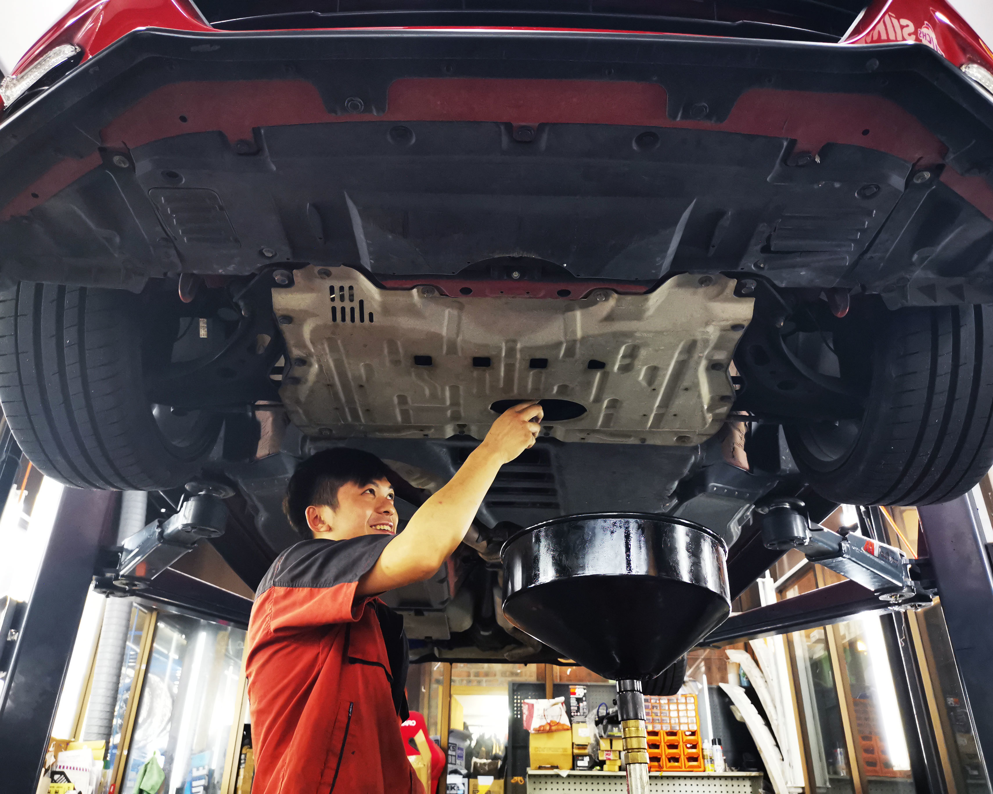 賀龍汽車維修 龍仔 subaru brz 換油 偈油 super nano