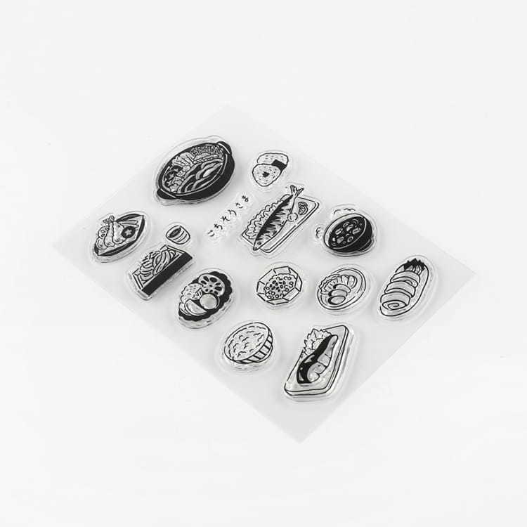 【BGM】+Clear Stamp 透明印章組 和食