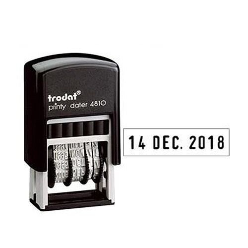 Trodat 自動上墨日期印 日子印 Mini Dater 4810