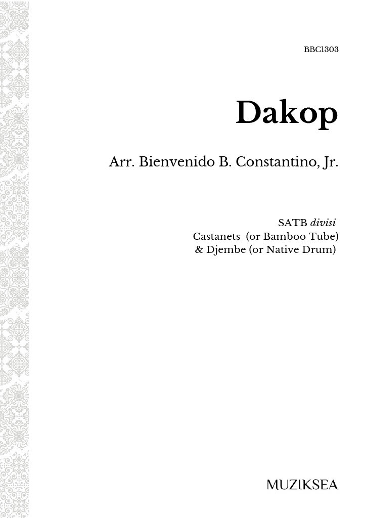 【混聲四部】《Dakop》