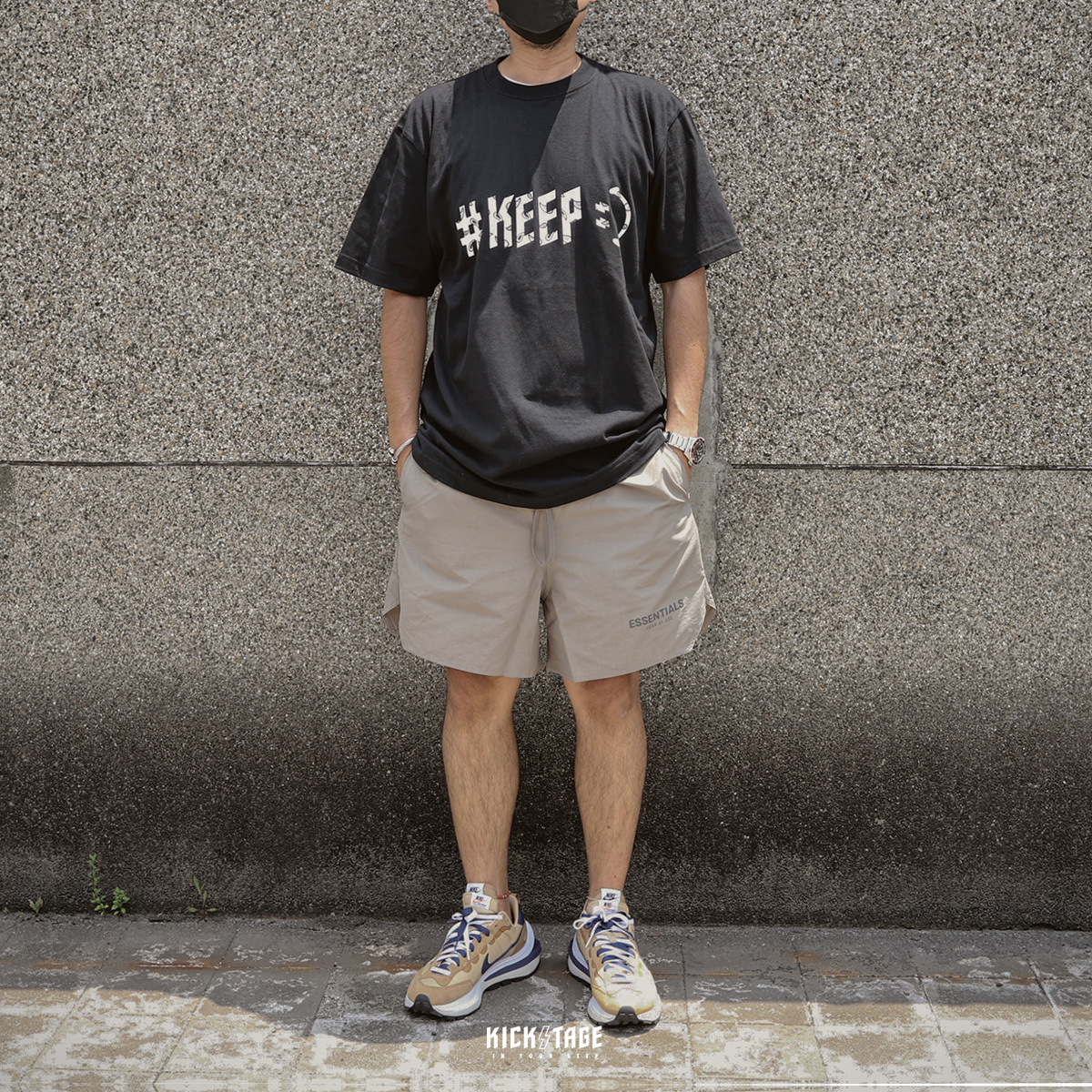 2021SS FOG Fear Of God ESSENTIALS VOLLEY SHORT短褲619593