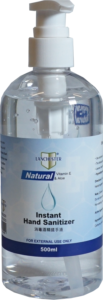 Lanchester 消毒酒精搓手液 500ml (含維他命E及蘆薈)