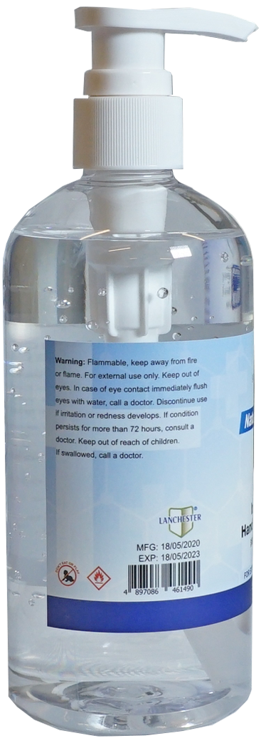 Lanchester 消毒酒精搓手液 500ml (含維他命E及蘆薈)