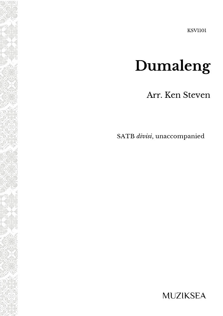 【混聲四部】《Dumaleng》