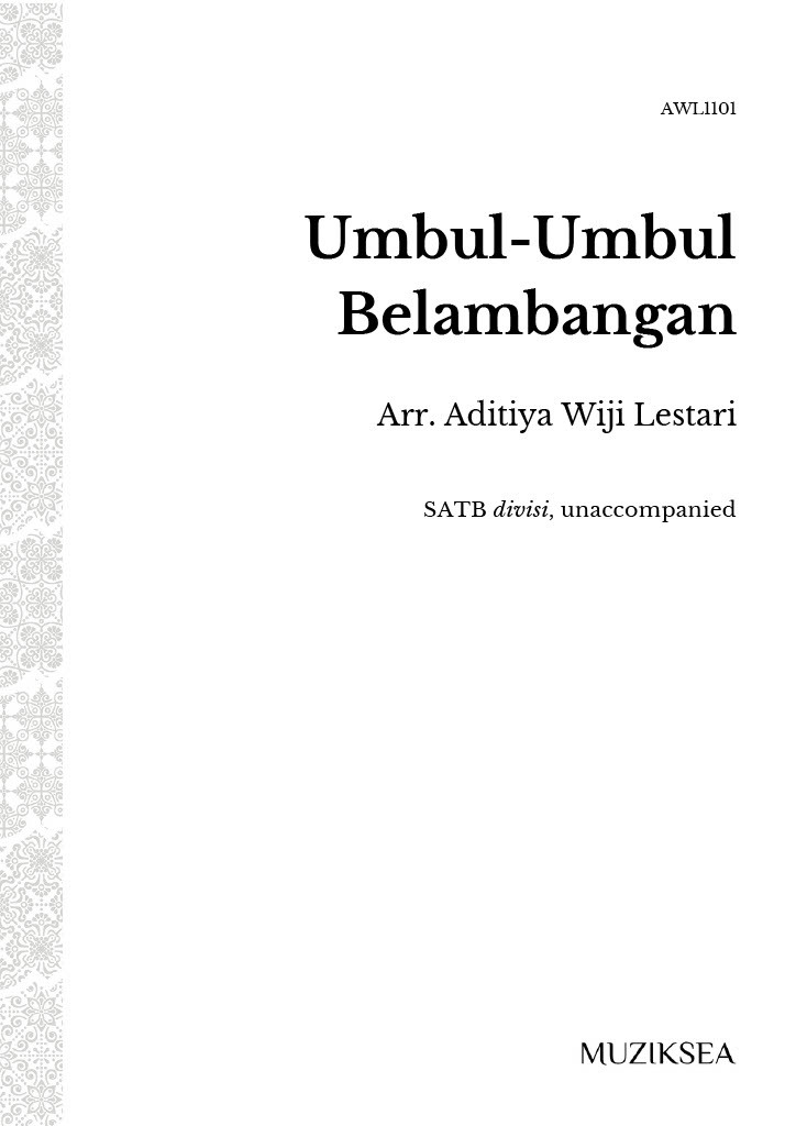 【混聲四部】《Umbul-Umbul Belambangan》