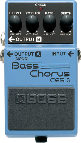 BOSS BOSS CEB-3 Bass Chorus 貝斯 合聲 效果器 — 三峽吉他 / Bass｜YA! 玩音樂