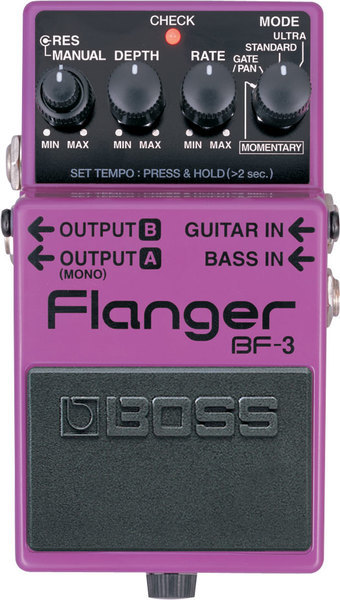 BOSS BOSS BF-3 Flanger 飛行 效果器 — 三峽效果器｜YA! 玩音樂