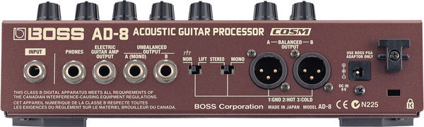 BOSS BOSS AD-8 Acoustic Guitar Processor 地板型空心吉他 效果器 第 3 張圖片｜三峽吉他 / Bass