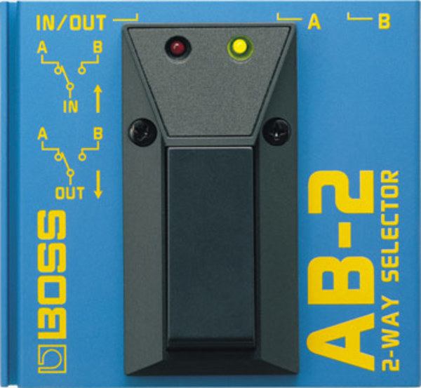 BOSS BOSS AB-2 2-Way Selector 訊號切換 迴路踏板 — 三峽吉他 / Bass