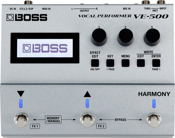 BOSS VE-500 Vocal Performer 人聲效果器