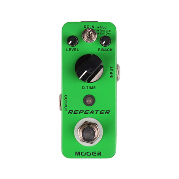 Mooer Mooer Delay Repeater 延遲效果器 — 三峽效果器｜YA! 玩音樂