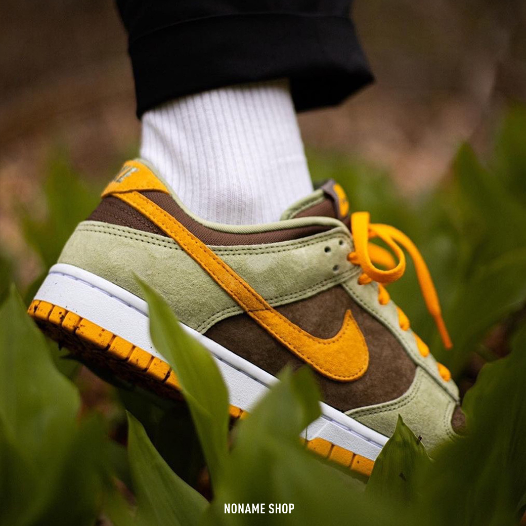 NIKE Dunk Low Dusty Olive 綠橄欖麂皮低筒