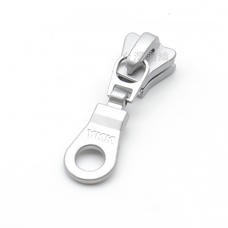 燈泡頭銀色-5V碼裝拉鍊頭