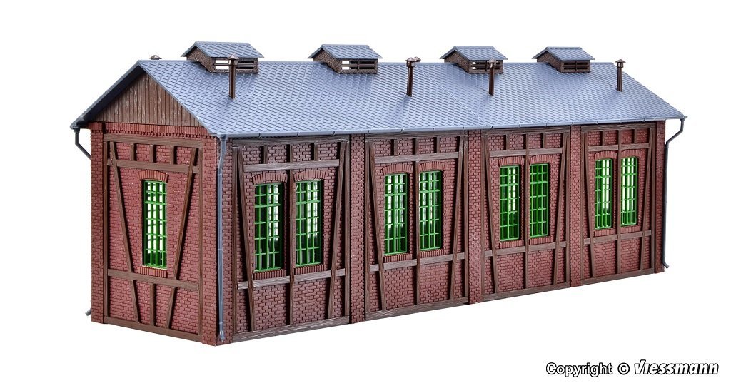 Vollmer 45763 HO規 單線車庫