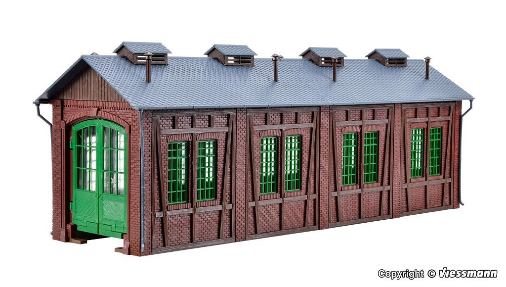 Vollmer 45763 HO規 單線車庫