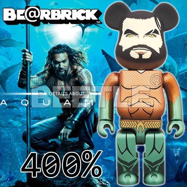 BEETLE BE@RBRICK DC DC漫畫水行俠AQUAMAN BEARBRICK 400%