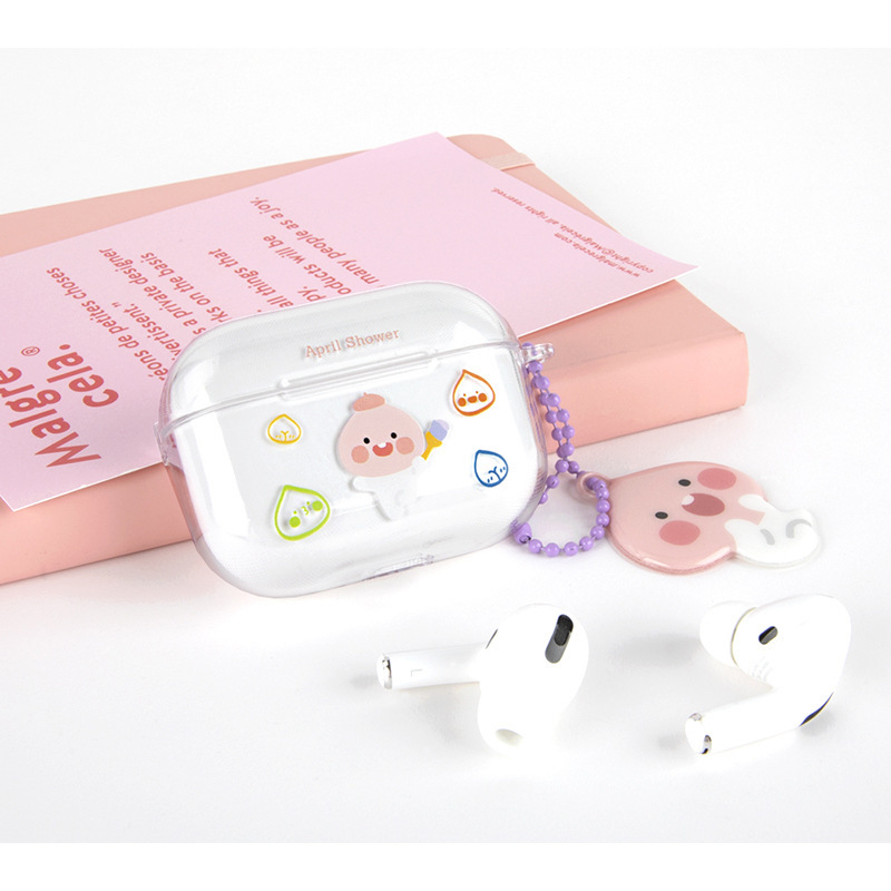 Kakao Friends - Airpods Pro 2 Hard Case - 小畫家系列透明硬套 S2