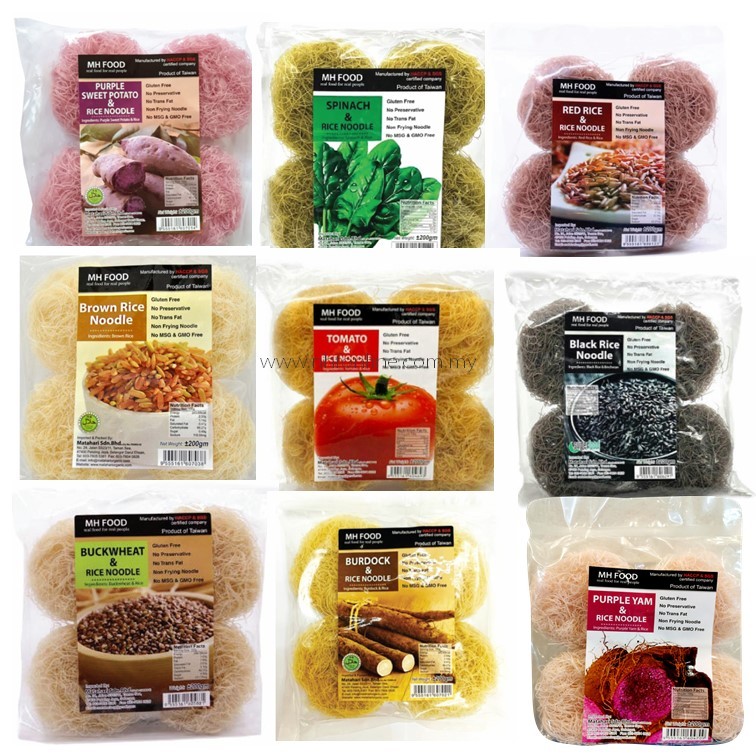 MH FOOD Organic Rice Noodles (Gluten Free) 200g